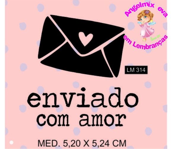 Carimbo Enviado com amor