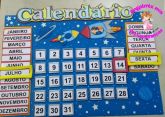 Painel calendário Astronave